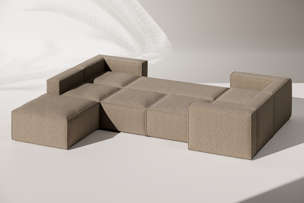 Narożnik z funkcją spania - Kolekcja Segmento Desire